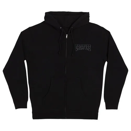 Creature Skateboards Forever Undead Relic Zip Hoody Black