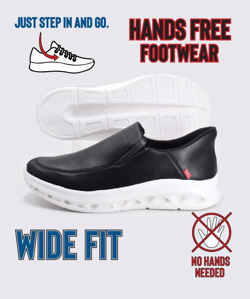 D555 Big Mens Hands Free Shoes (CARLISLE 2)