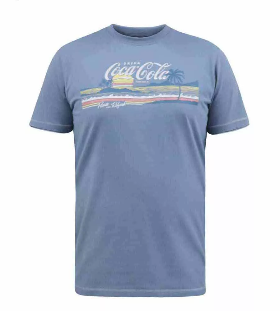 D555 Men's Official Coca Cola Printed Tshirt (NORFOLK)