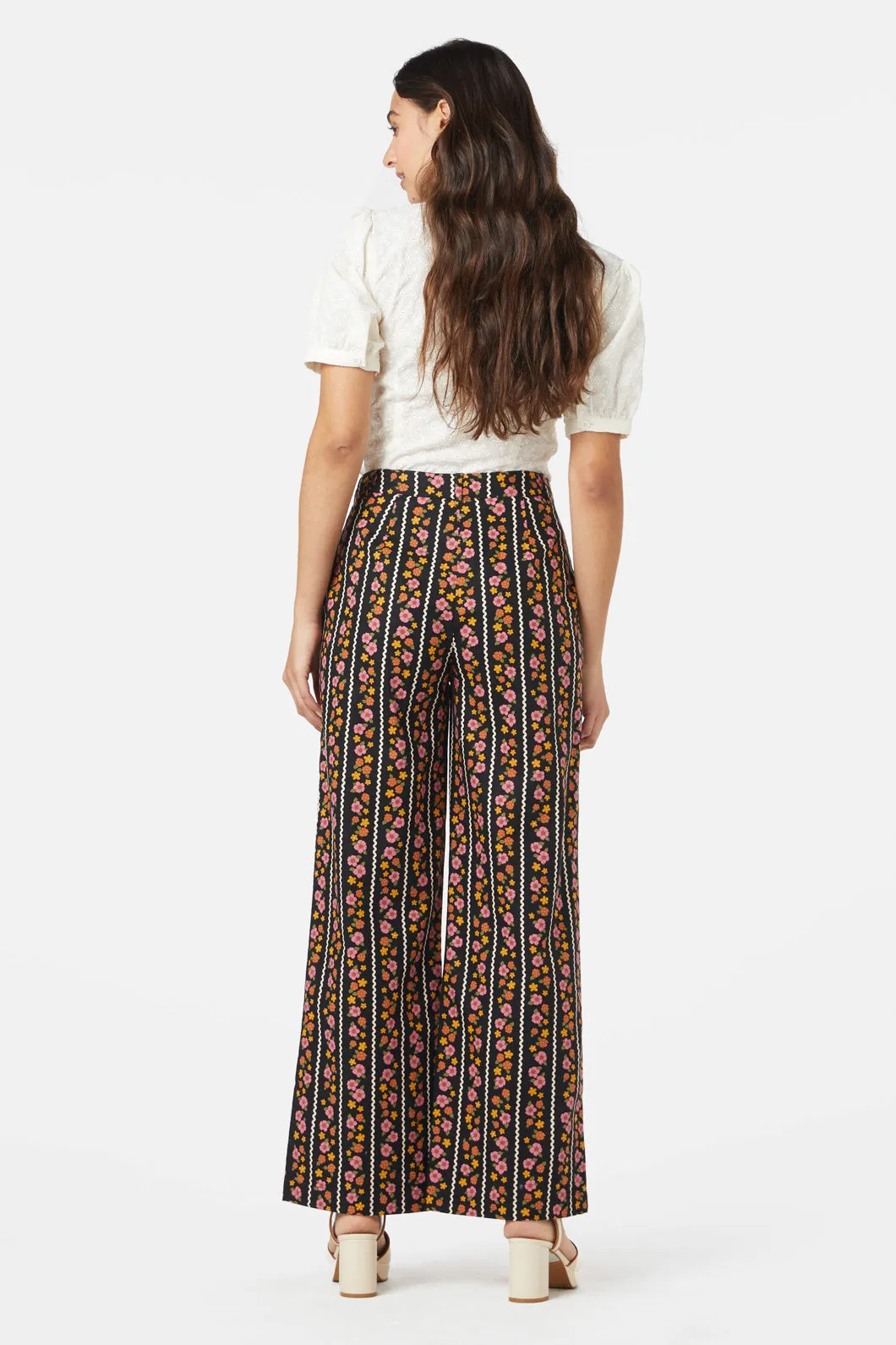 Daisy Chain Patterned Pants