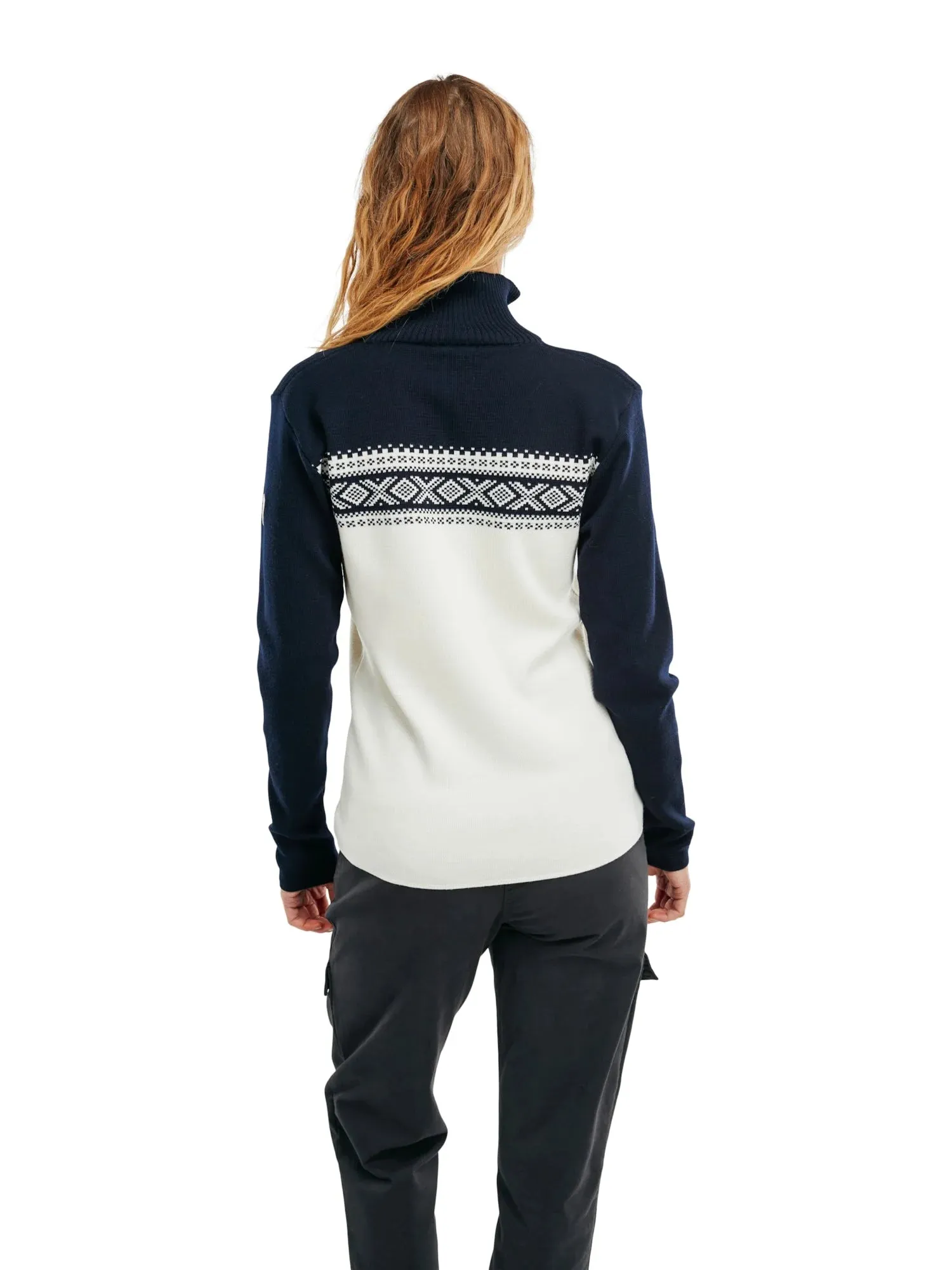 Dale of Norway Women's Dalestolen Sweater in Off White