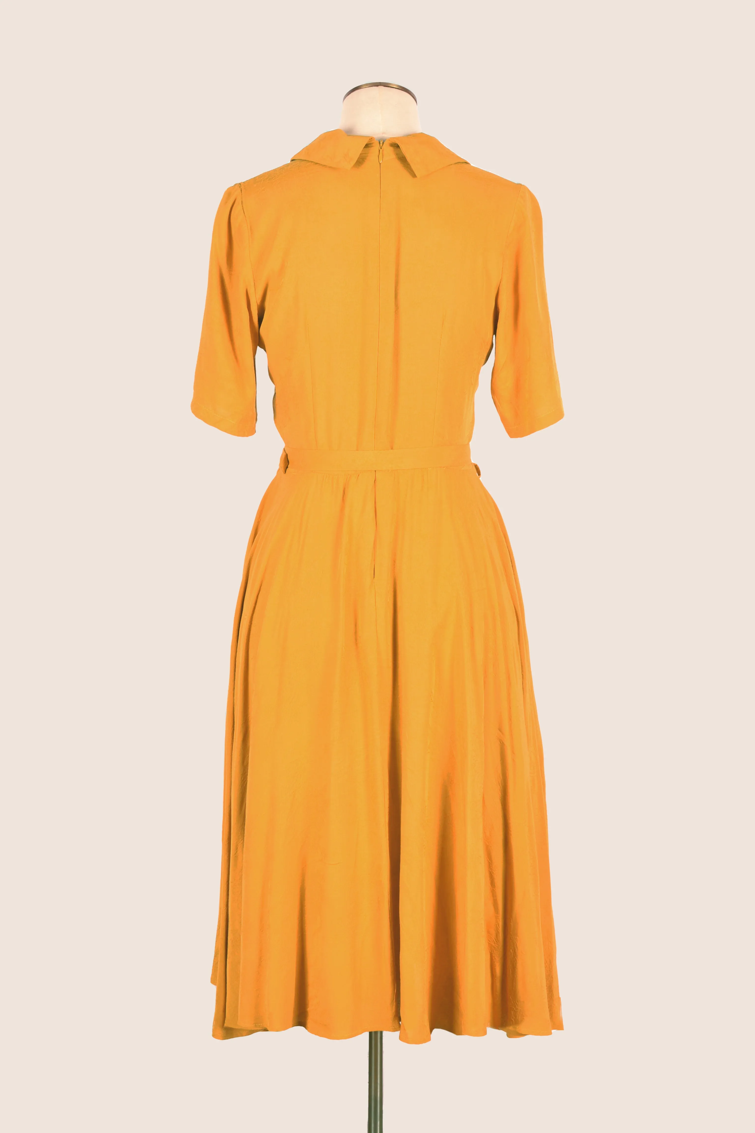 Dandelion Yellow Mustard Dress