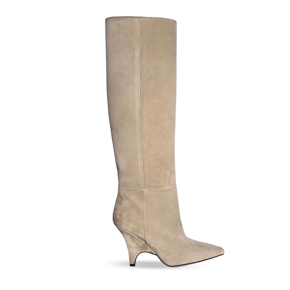 Darcey Sand Scamosciato Suede