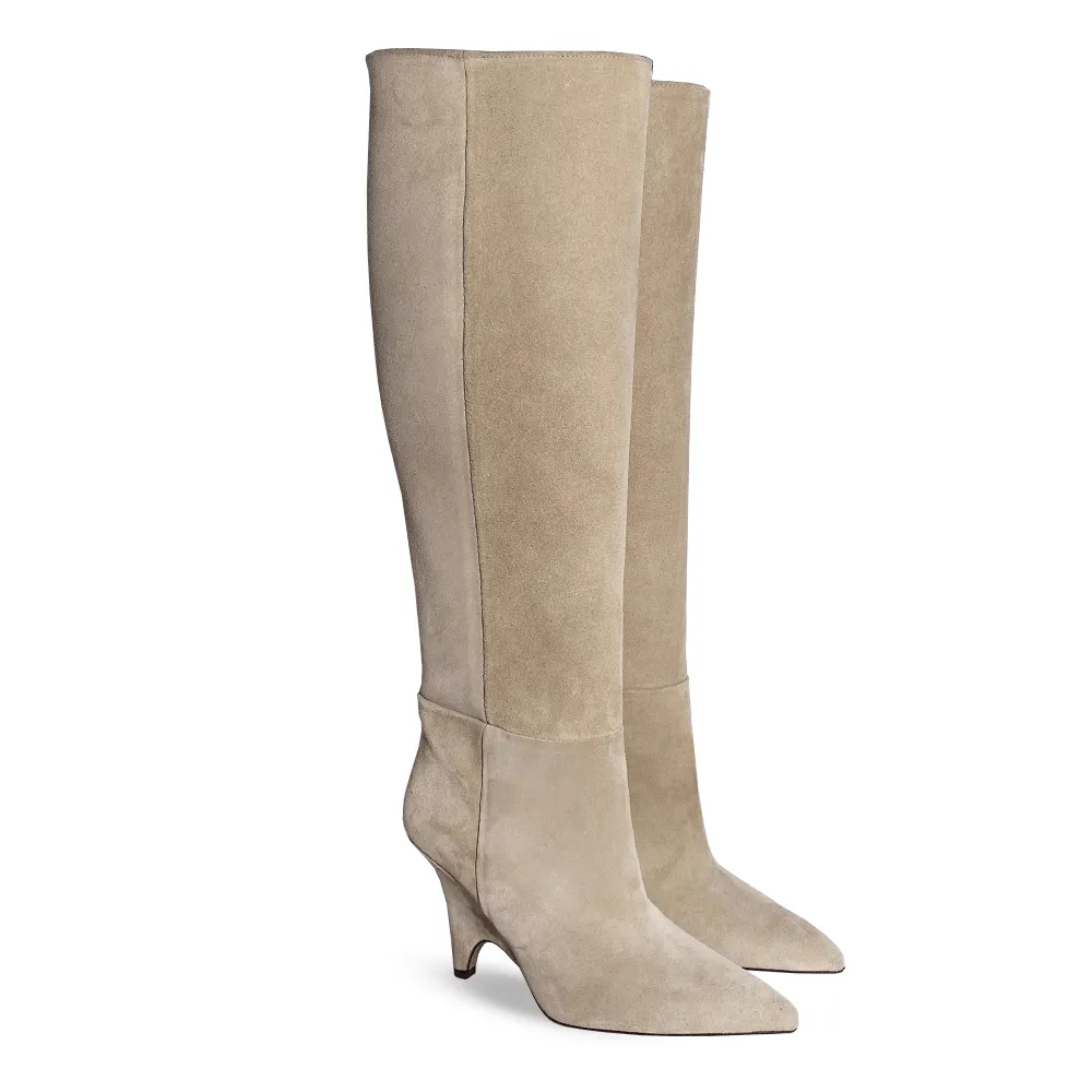 Darcey Sand Scamosciato Suede