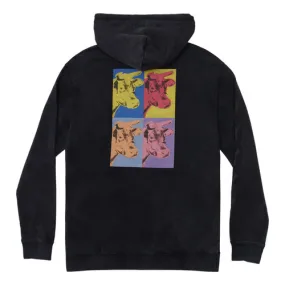 DC Andy Warhol Cow Hoody Black Acid