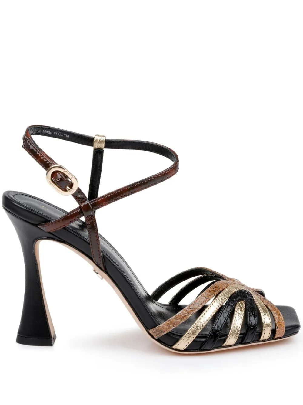 Dee Ocleppo Black 98mm Carmel Sandals