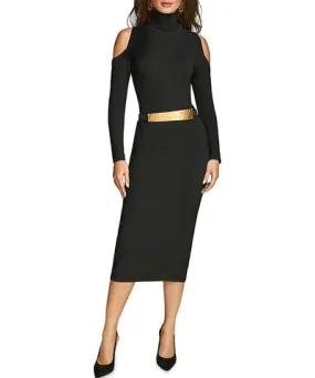 Cold Shoulder Sweater Dress by Donna Karan