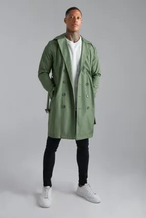 Double Breasted Trench Coat - Stylish and Functional