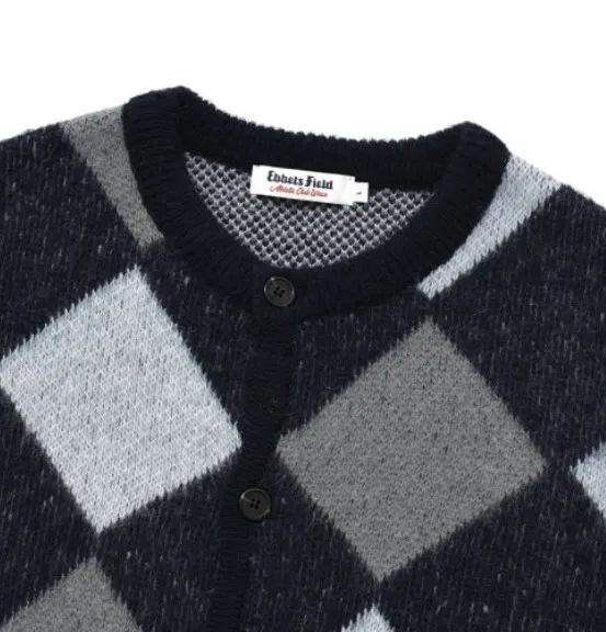 Ebbets Field Flannels Unisex Cardigans - Street Style