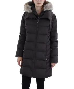 Elegant Faux Fur Parka Puffer Jacket for Women by Tahari