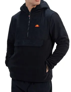 Black Ellesse Overhead Anorak Jacket Freccia