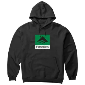 Emerica Hoodie Classic Combo Pullover Black - Shop Now