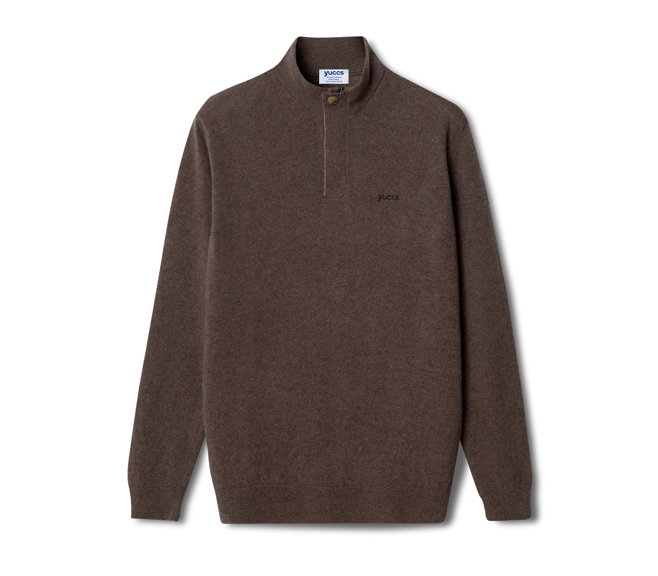 Extra fine merino wool men's zip sweater - Shop Now