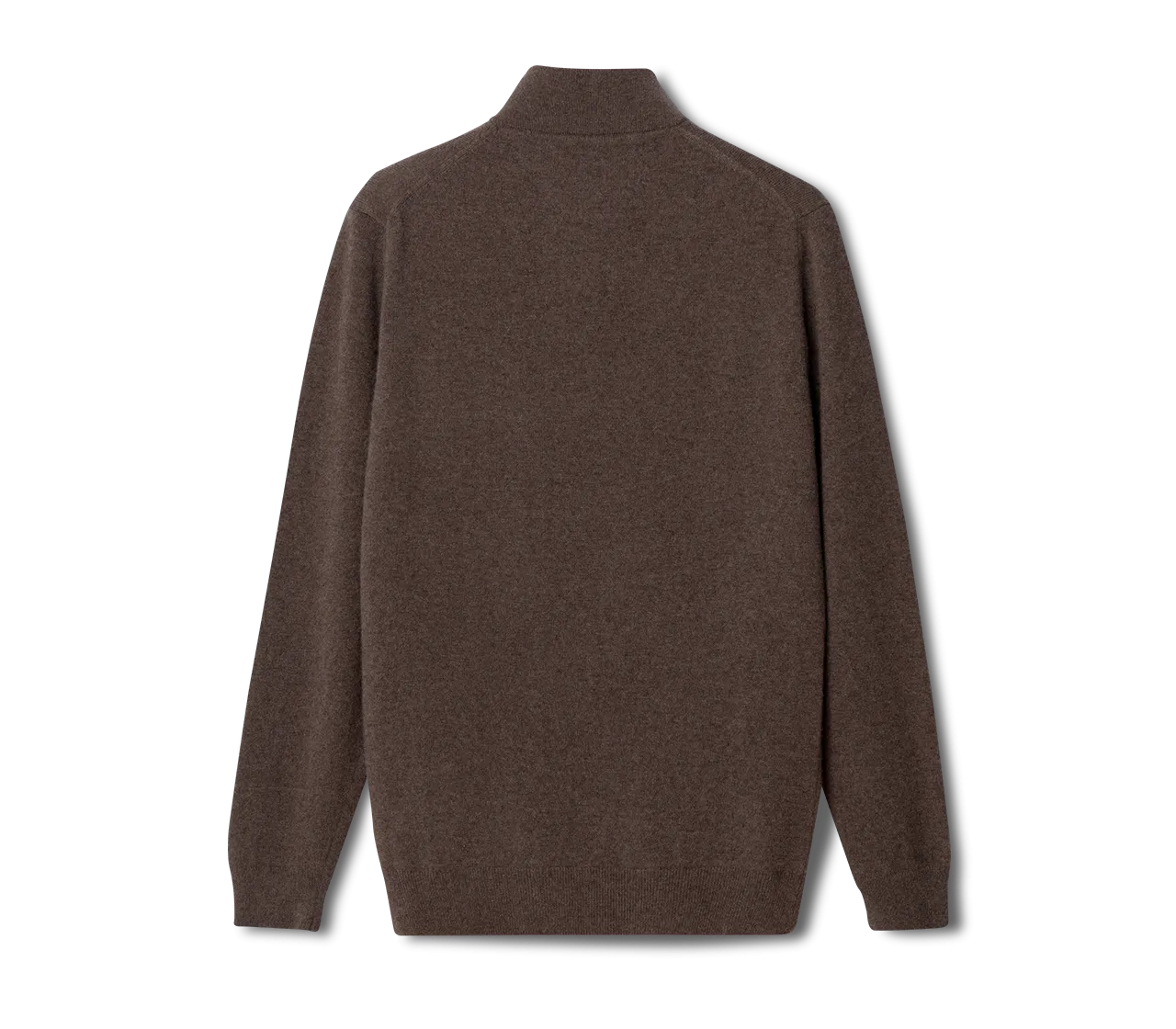 Extra fine merino wool men's zip sweater - Shop Now