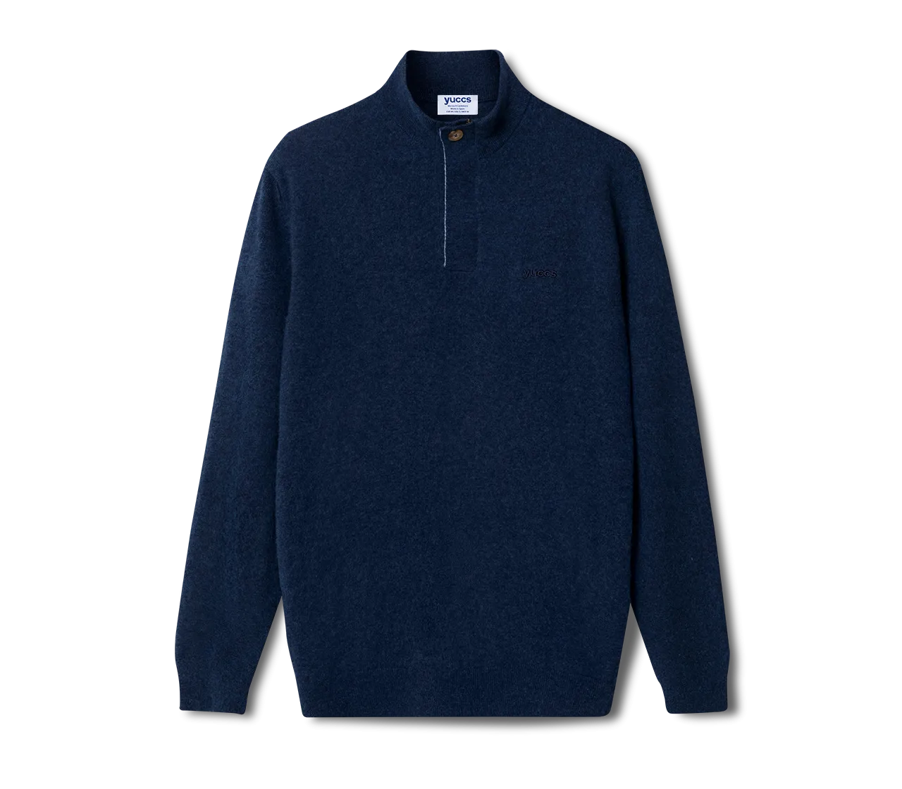 Extra fine merino wool men's zip sweater - Shop Now