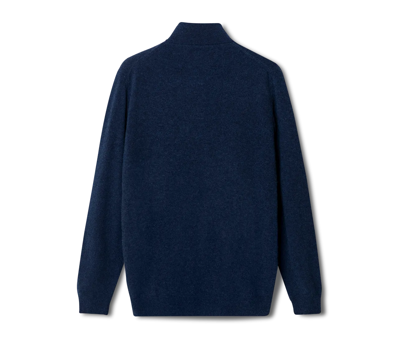 Extra fine merino wool men's zip sweater - Shop Now