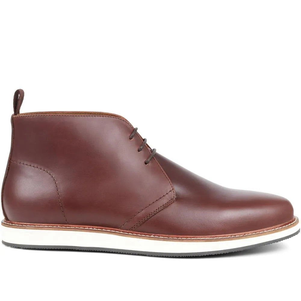 Ezra Leather Chukka Boots - Product Code 324 393