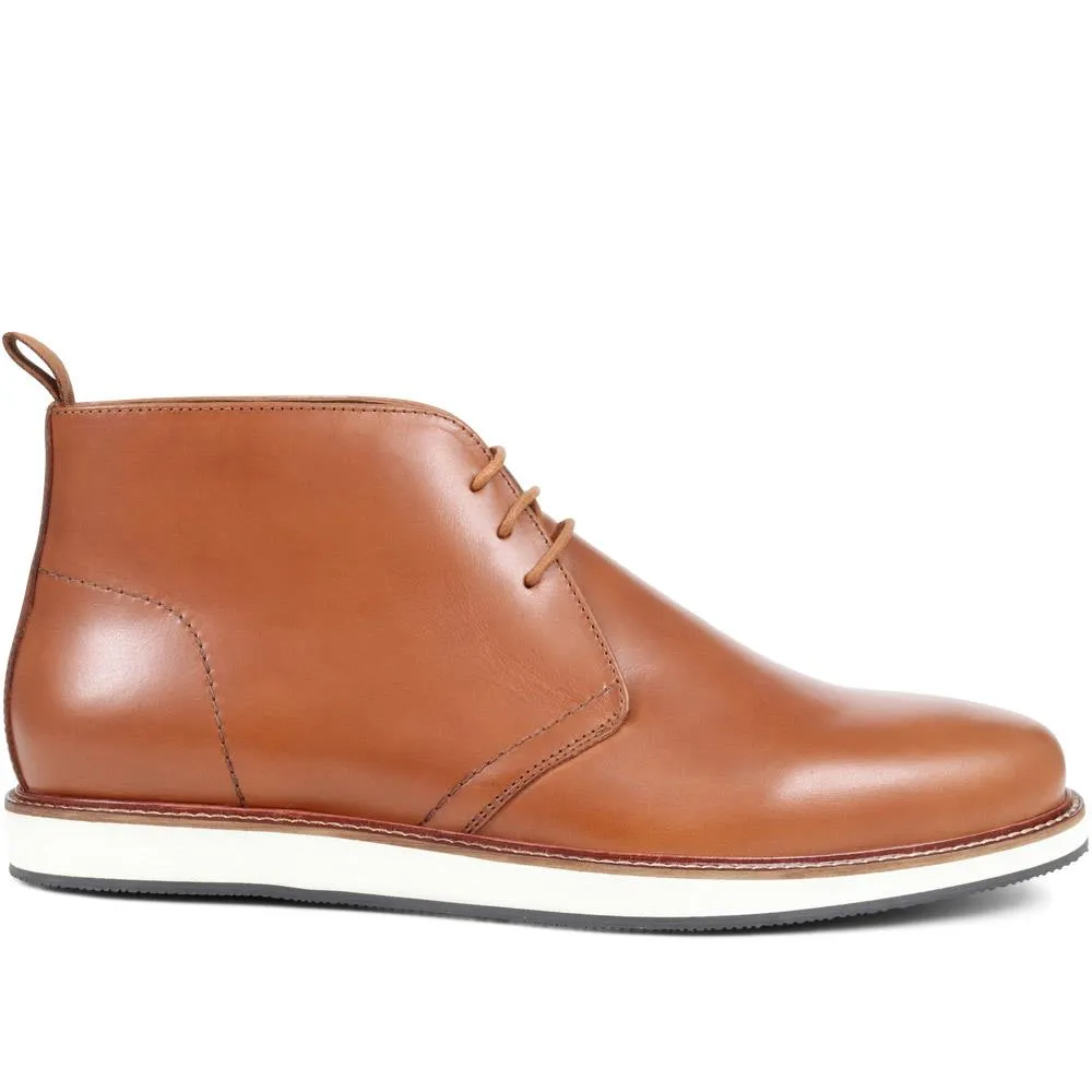 Ezra Leather Chukka Boots - Product Code 324 393