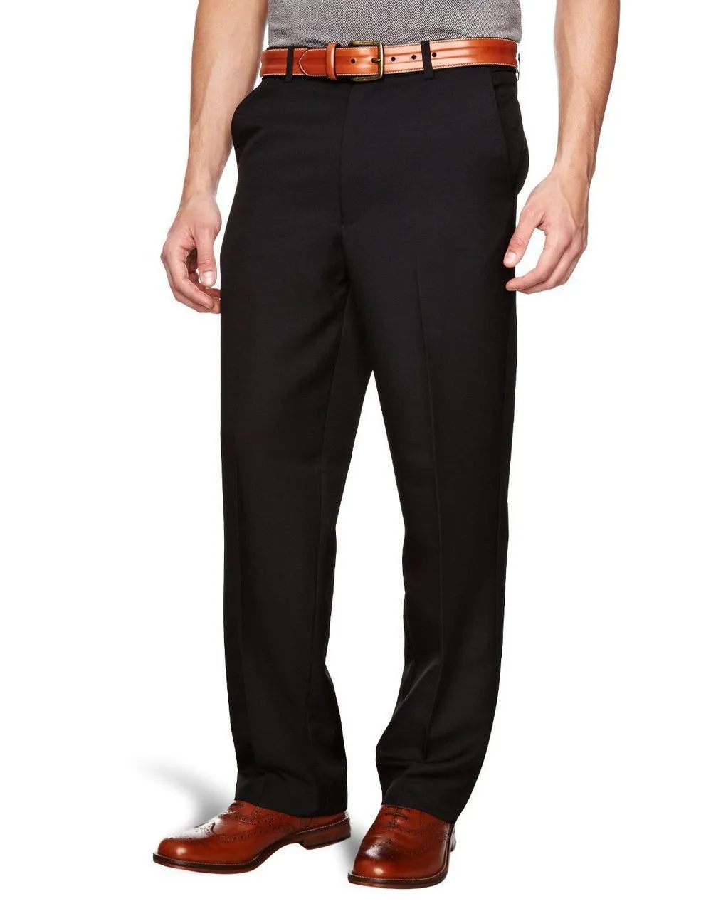 Farah Black Flexi Waist Pants