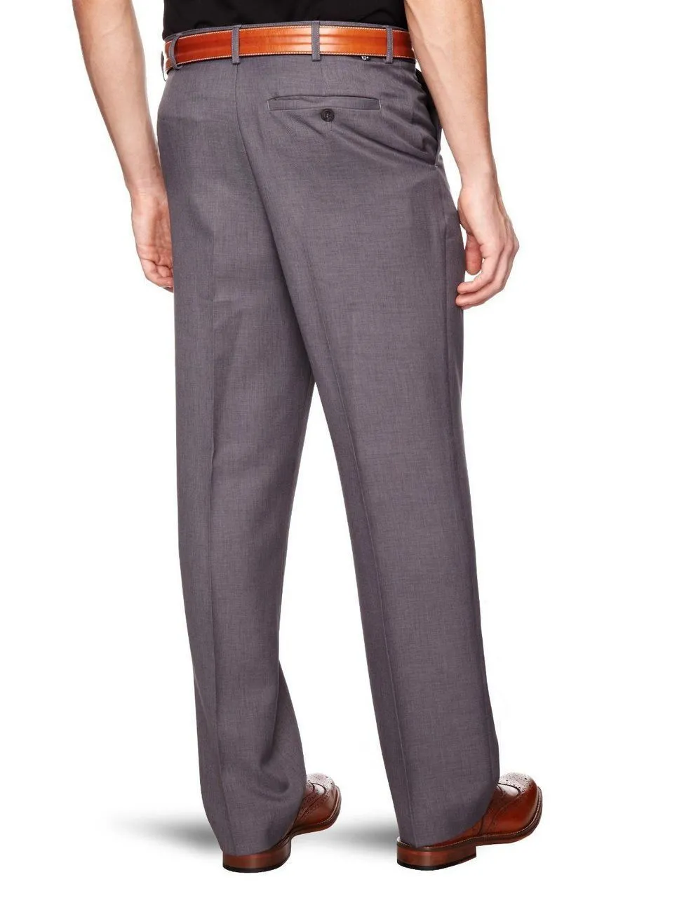 Farah Grey Flexi Waist Pants