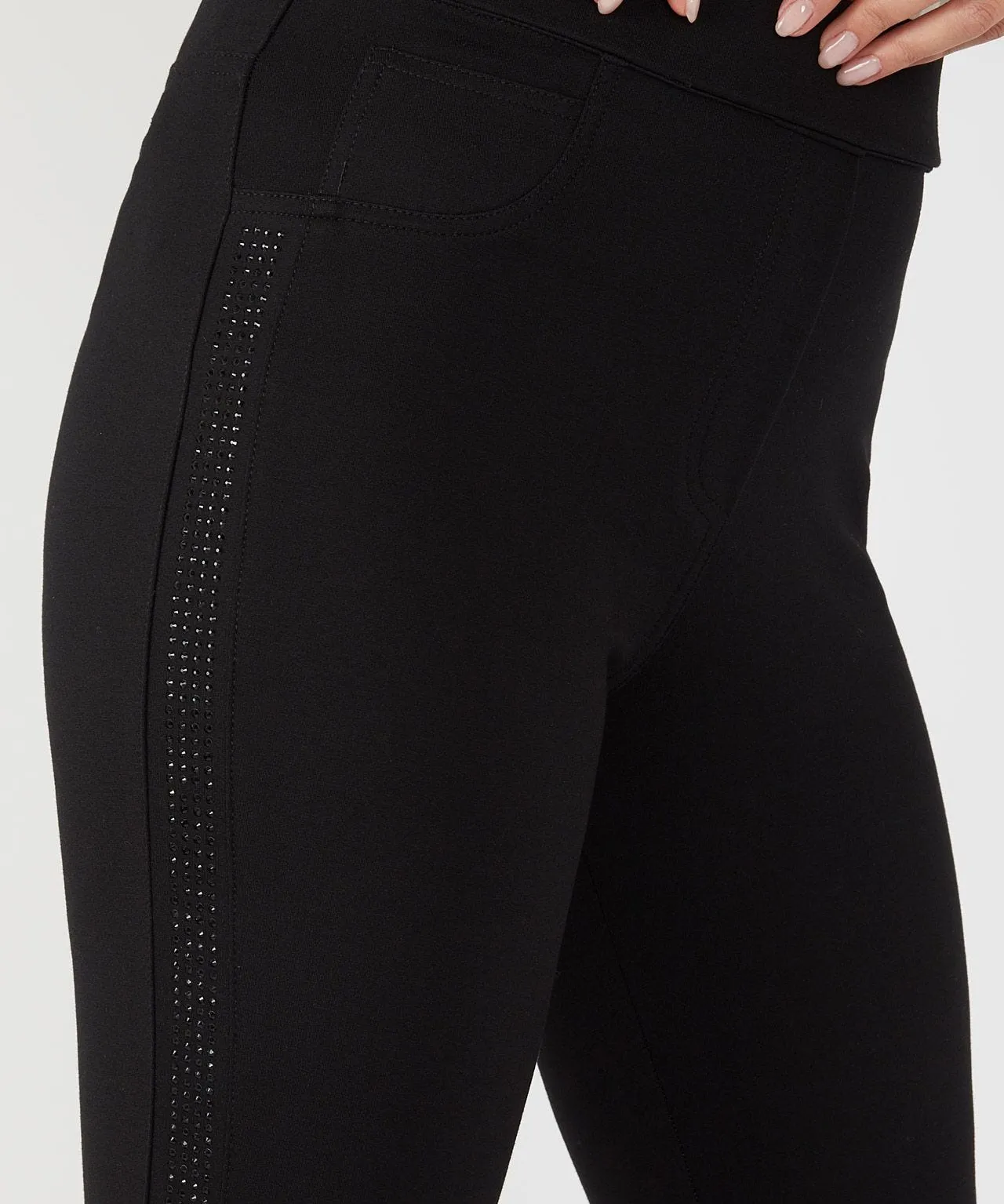 Women's Sparkle Detail Ponte Leggings at First Avenue Store