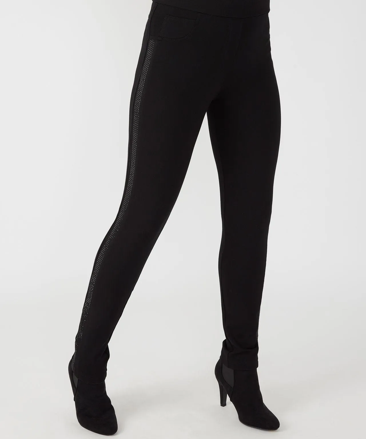 Women's Sparkle Detail Ponte Leggings at First Avenue Store