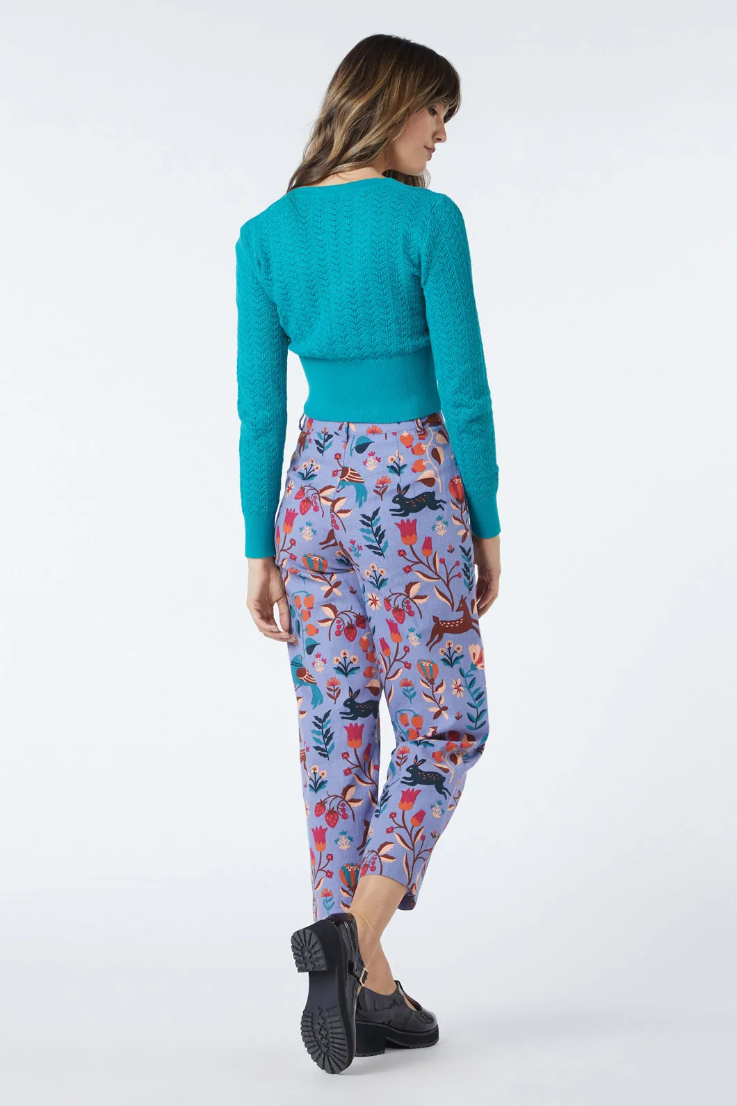 Folk Style Casual Trousers