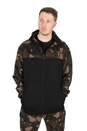 Fox Lightweight Black Camo Zippered Hoodie