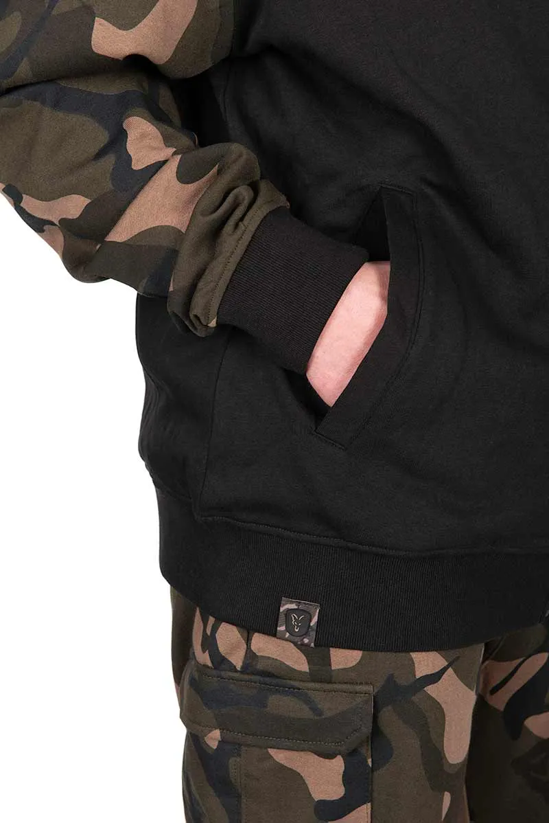 Fox Lightweight Black Camo Zippered Hoodie