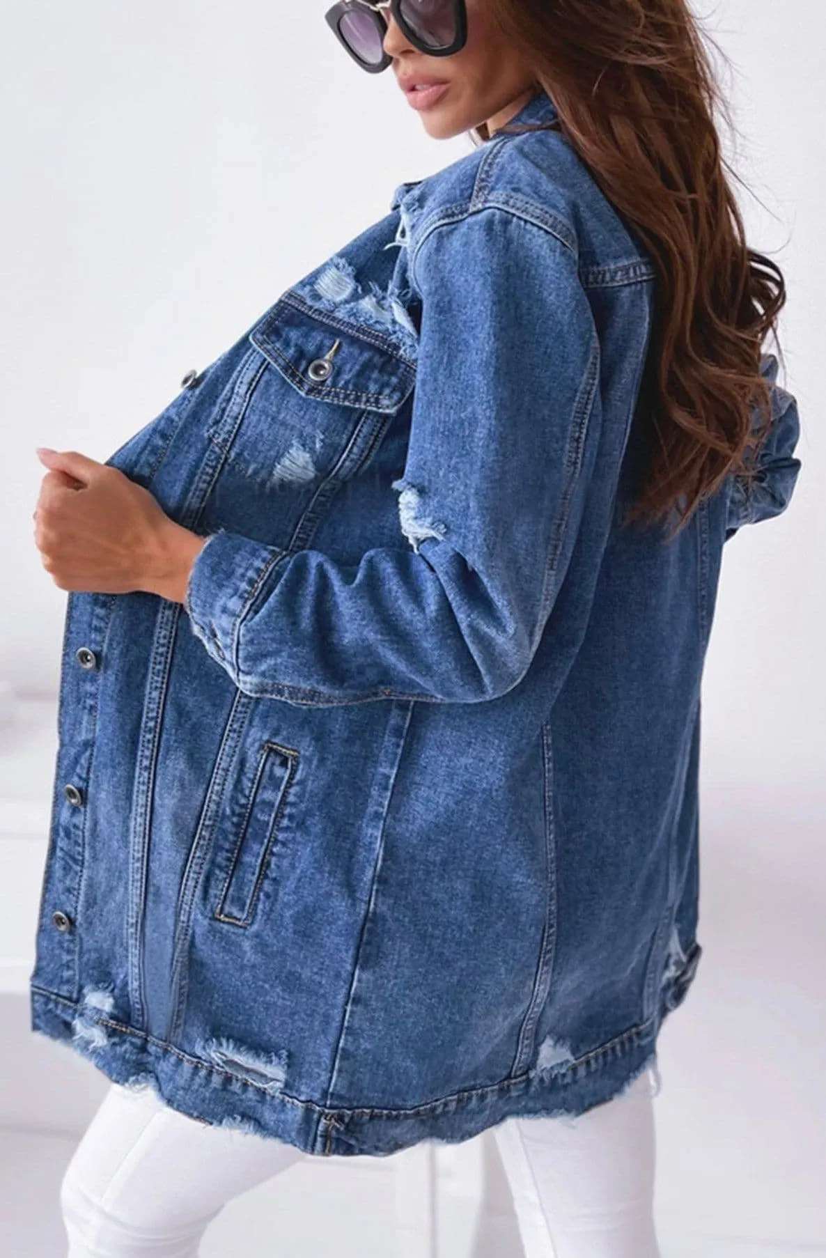 Gia Longline Denim Jacket