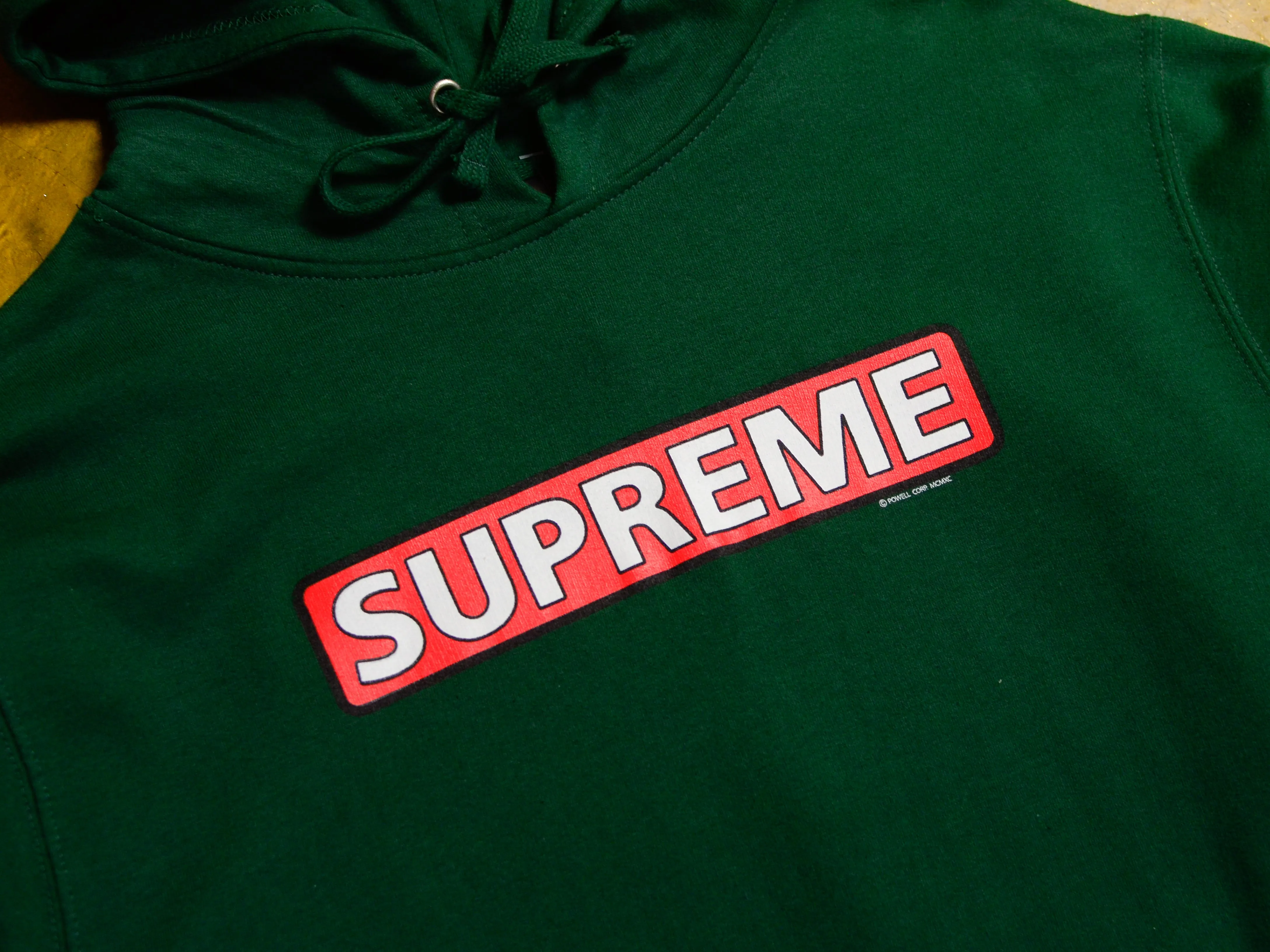 Green Supreme Hoodie