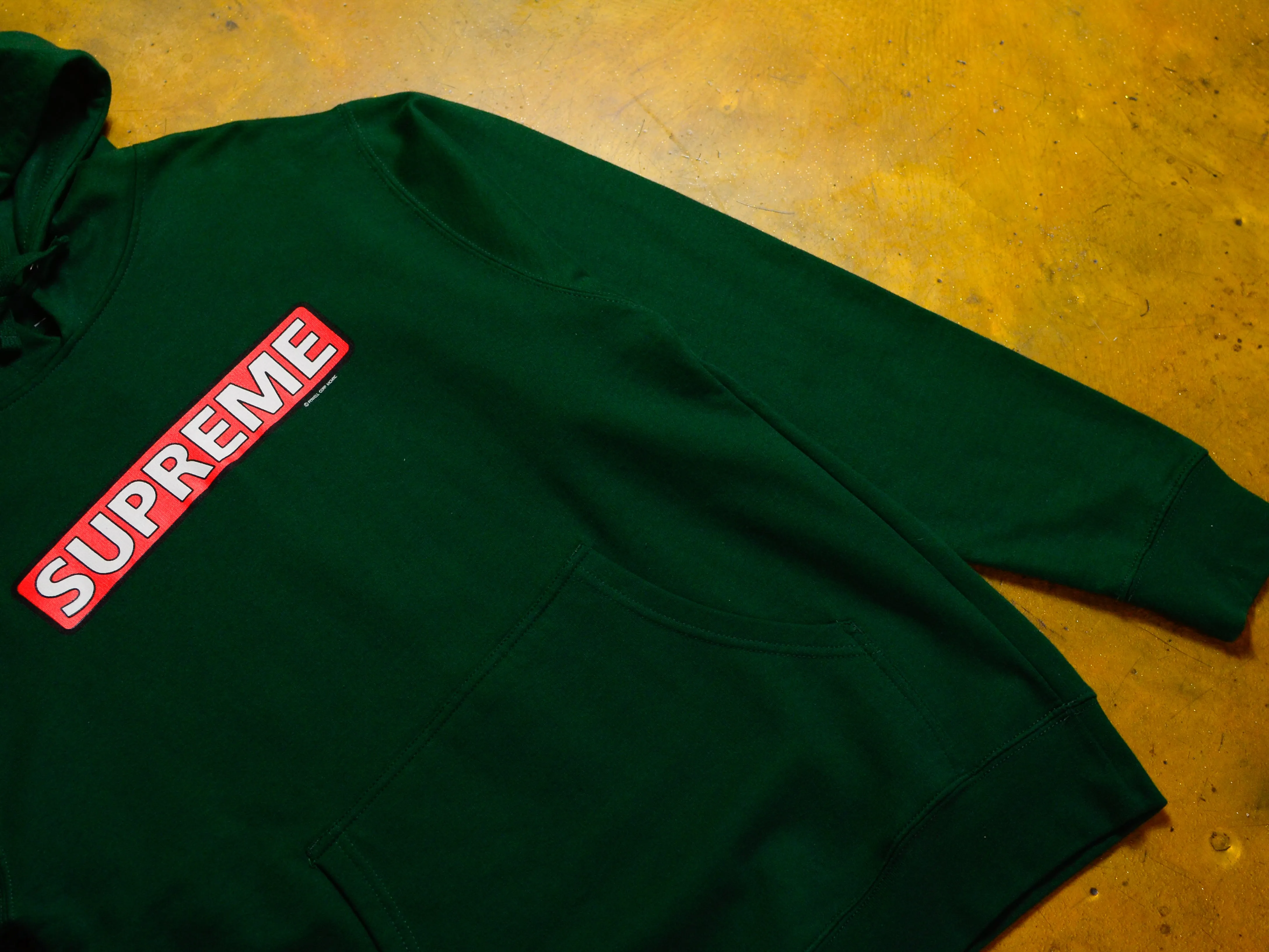 Green Supreme Hoodie