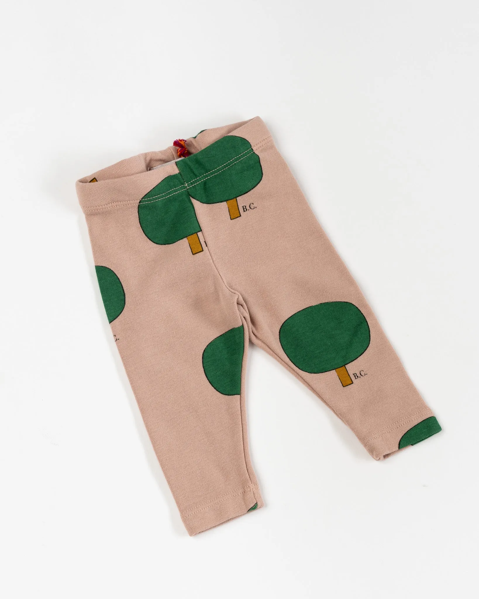 Green Tree Print Baby Leggings by Bobo Choses