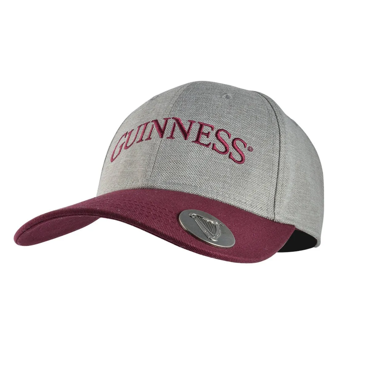 Grey and Maroon Guinness Opener Cap