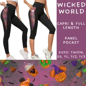 Halloween Spooky Sets Batch #177 - Closing on 8/16 - Expected Delivery in late September - Wicked World Pocket Full and Capri Le