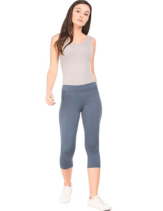 Heathered Capri Leggings