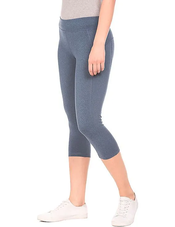 Heathered Capri Leggings