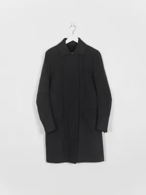 Helmut Lang AW99 Moleskin Astro Biker Mac Coat - Men's Outerwear