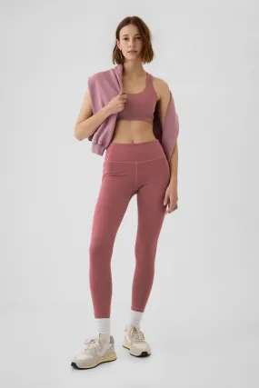 High-Waist Powerful Purple Leggings