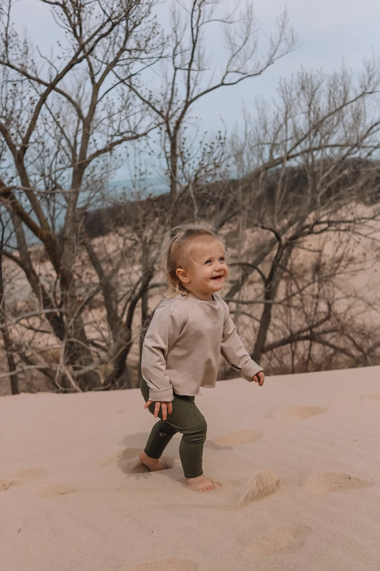 High Waisted Olive Green Leggings