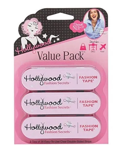 Hollywood Fashion Tape Value Pack - Hollywood Fashion Secrets