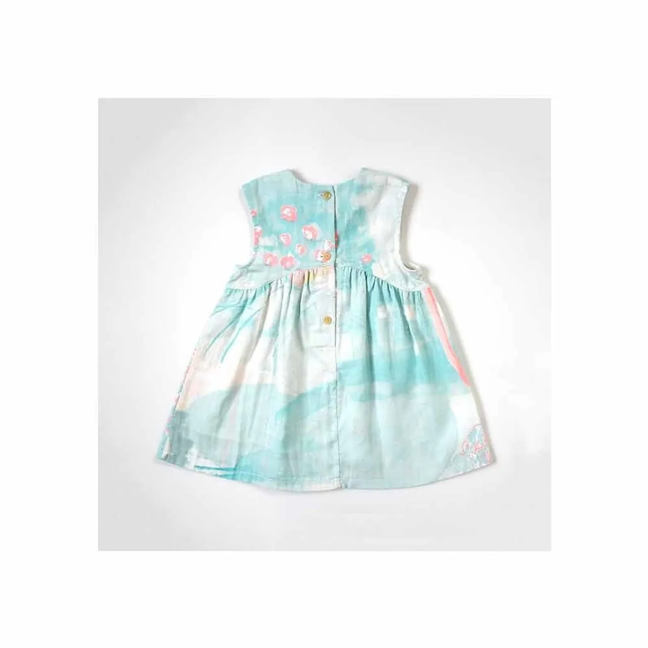 Hoppetta Naomi Ito Blue Sleeveless Dress