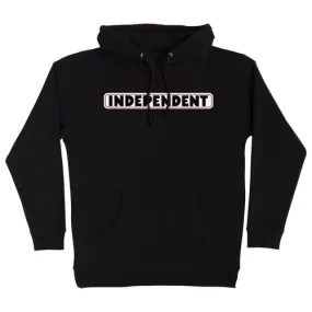 Independent Truck Co Black Hoodie with Bar Logo - Pullover