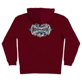 Independent Trucks Legacy Pullover Hoodie in Maroon