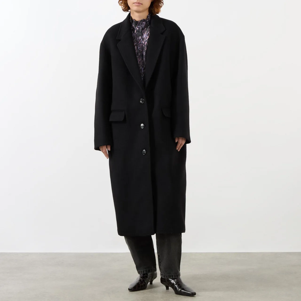 Isabel Marant Efezia Black Coat