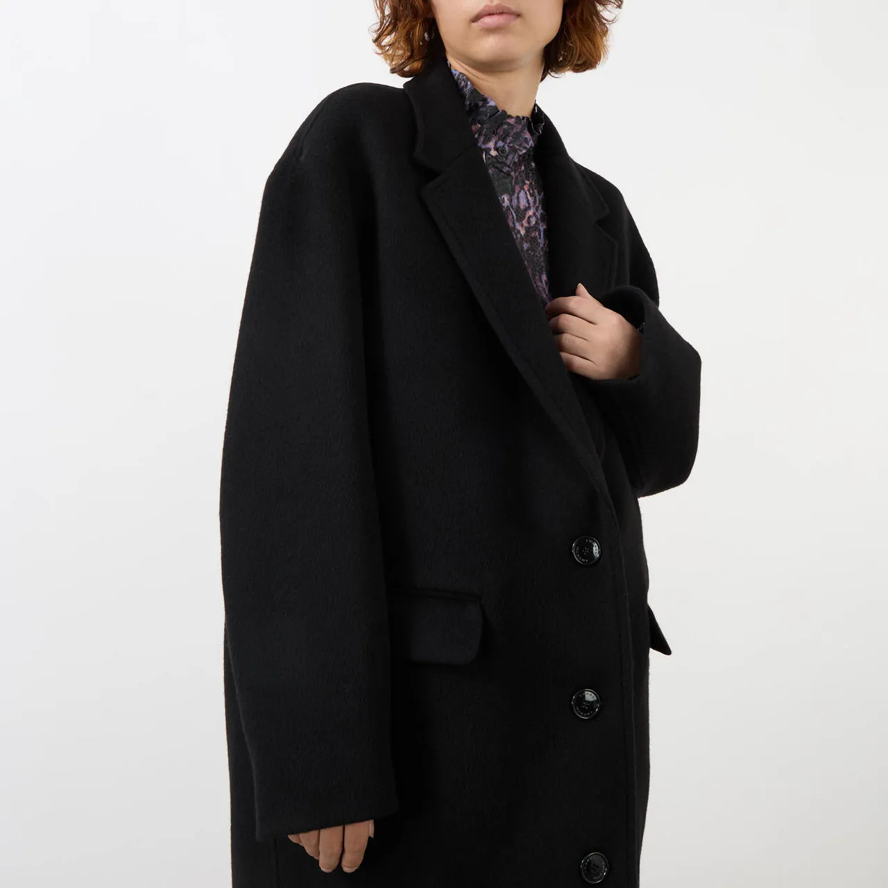 Isabel Marant Efezia Black Coat