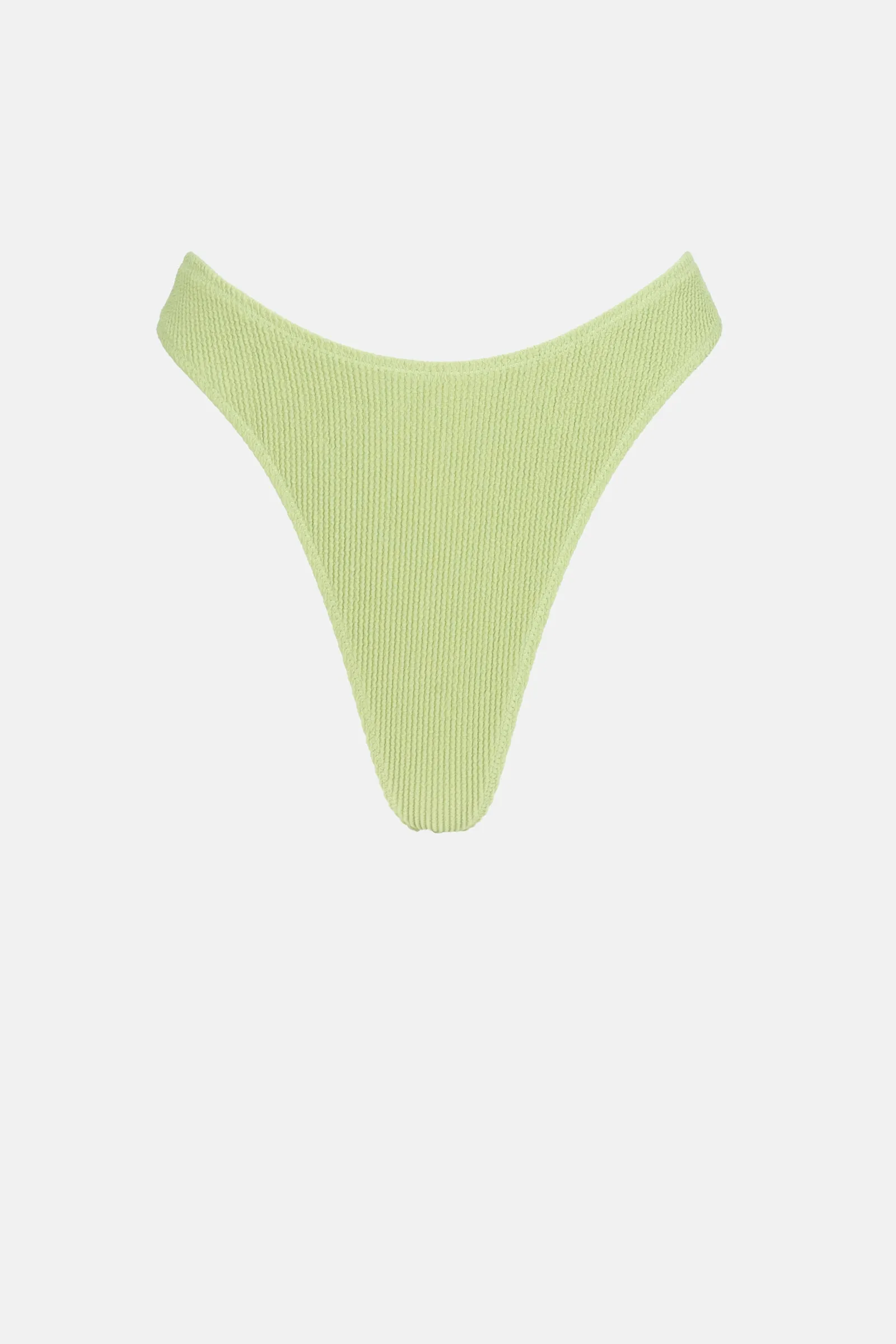 Isla Rib Skimpy Pant Fern - Women's Green Bikini Bottom.