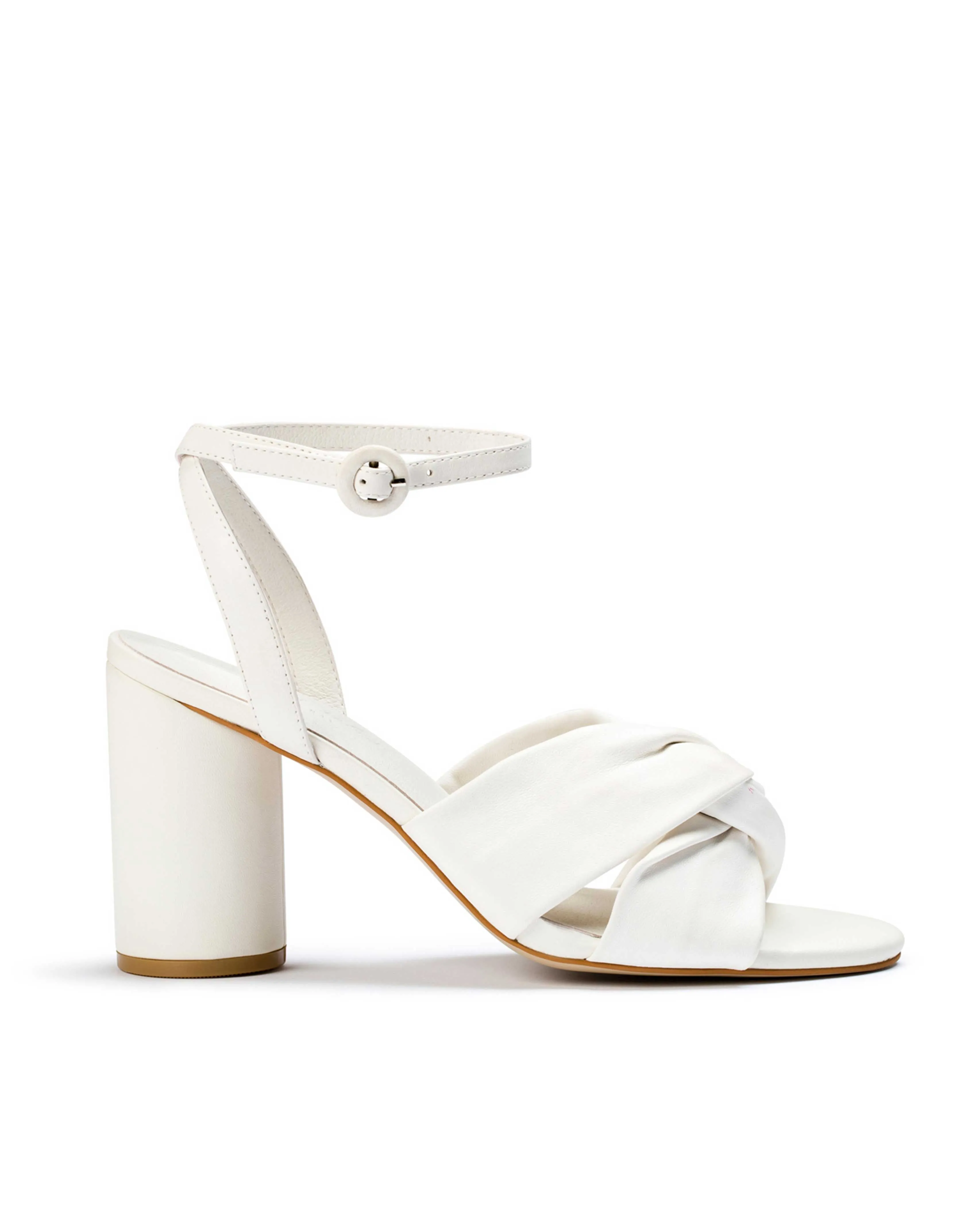 IVORY Leather Wedding Sandals - Destiny Collection - On Sale Now!