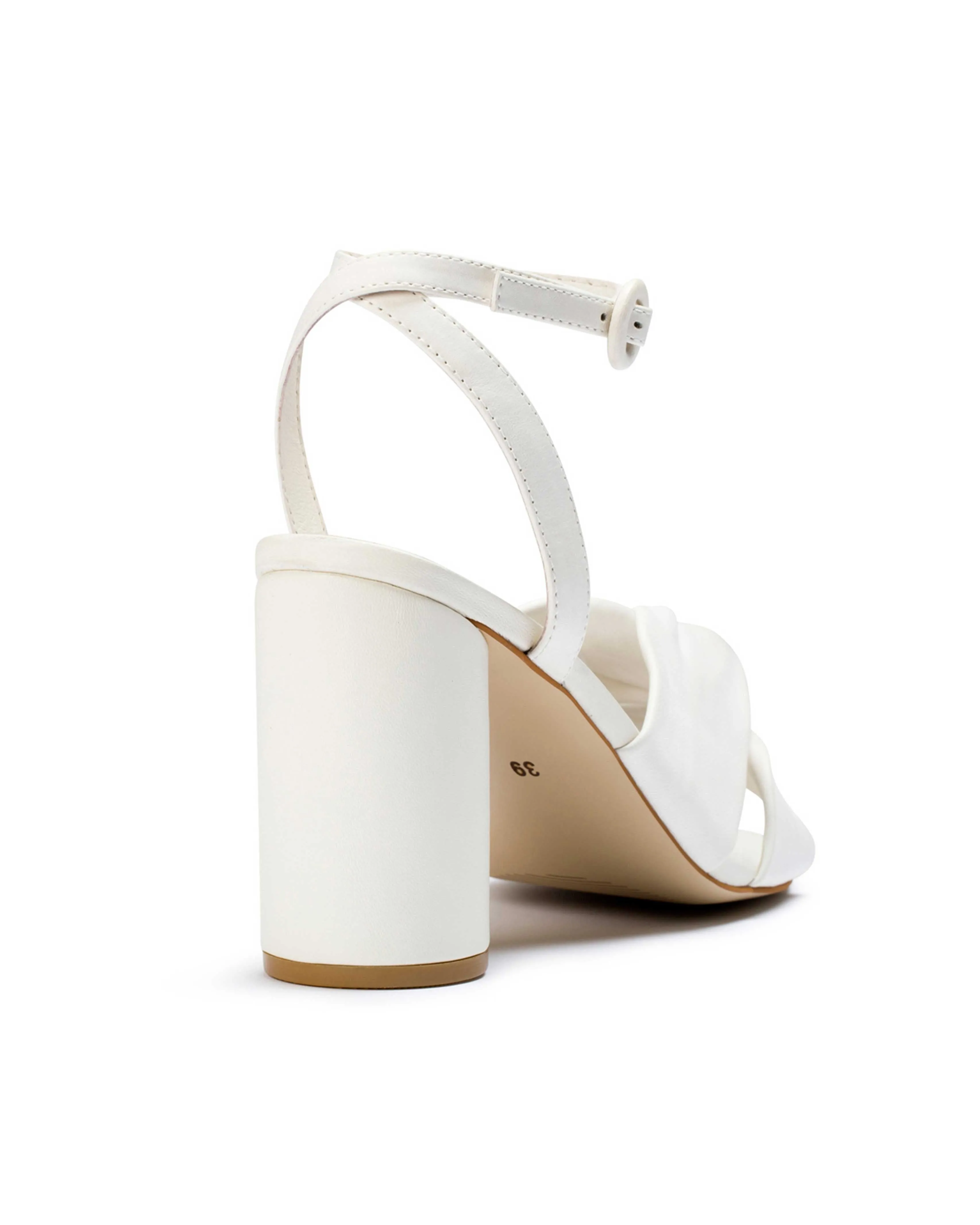 IVORY Leather Wedding Sandals - Destiny Collection - On Sale Now!