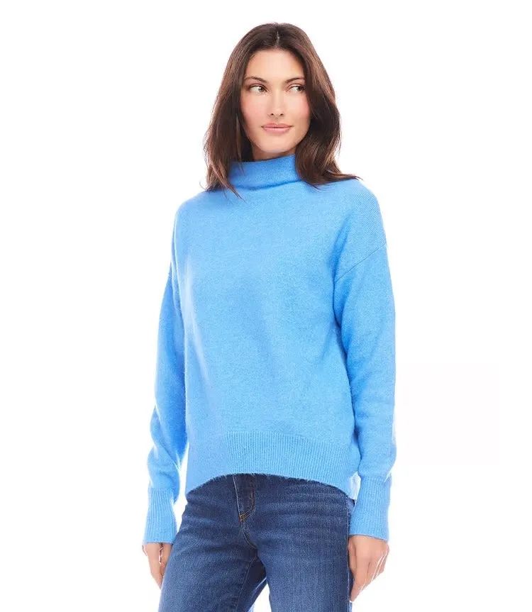 Karen Kane High Neck Knit Sweater